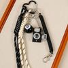 PVC Leather Baseball Pendants Zinc Zinc Alloy Versatile Bag Charm Rugby Tassel Keychain  Girls