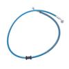100cm Motorrad Bremsleitung Universal Blaustahl Bremsschlauch für Motocross Roller ATV Dirt Bike