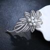 Zinc Zinc Alloy Crystal Gifts For Women Imitation Pearls Flower Jewelry Accessories Corsage Brooches Pins