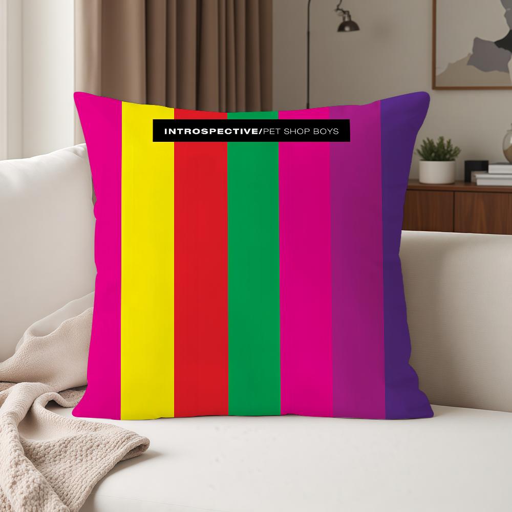 Band P-pet Shop B-boys Pillow Case Suitable For Bedrooms Living Rooms Cars Home Decoration