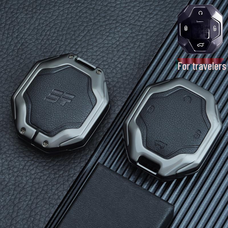 

Чехол для ключа Jetour Traveler 2023: Аксессуар для украшения салона автомобиля из сплава кожи