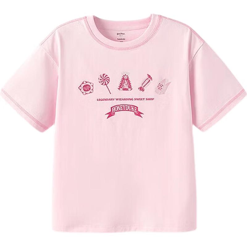 Balabala Girls' Harry Potter Short-Sleeve T-shirt