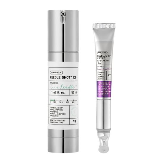 VT COSMETICS Reedle Shot 100+ Ensemble Crème Contour des Yeux Lifting Reedle | Raffermissant & Soin Rides KBeauty