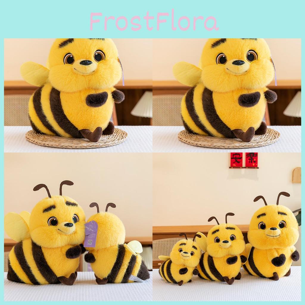 Big Cartoon Eyed Bee Plush Toys Childrens Doll Room Decoration Holiday Gift