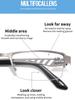 Adjustment Pochromic Multifocal Reading Glasses Men Progressive Anti-Blue Ray Business Spectacles Half-Frame Eyewear 1.0-3.5