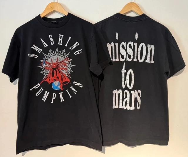 

Vintage Smashing Pumpkins Mission To Mars Black 90s Band Tour T-T-shirt REPRINT 4XL