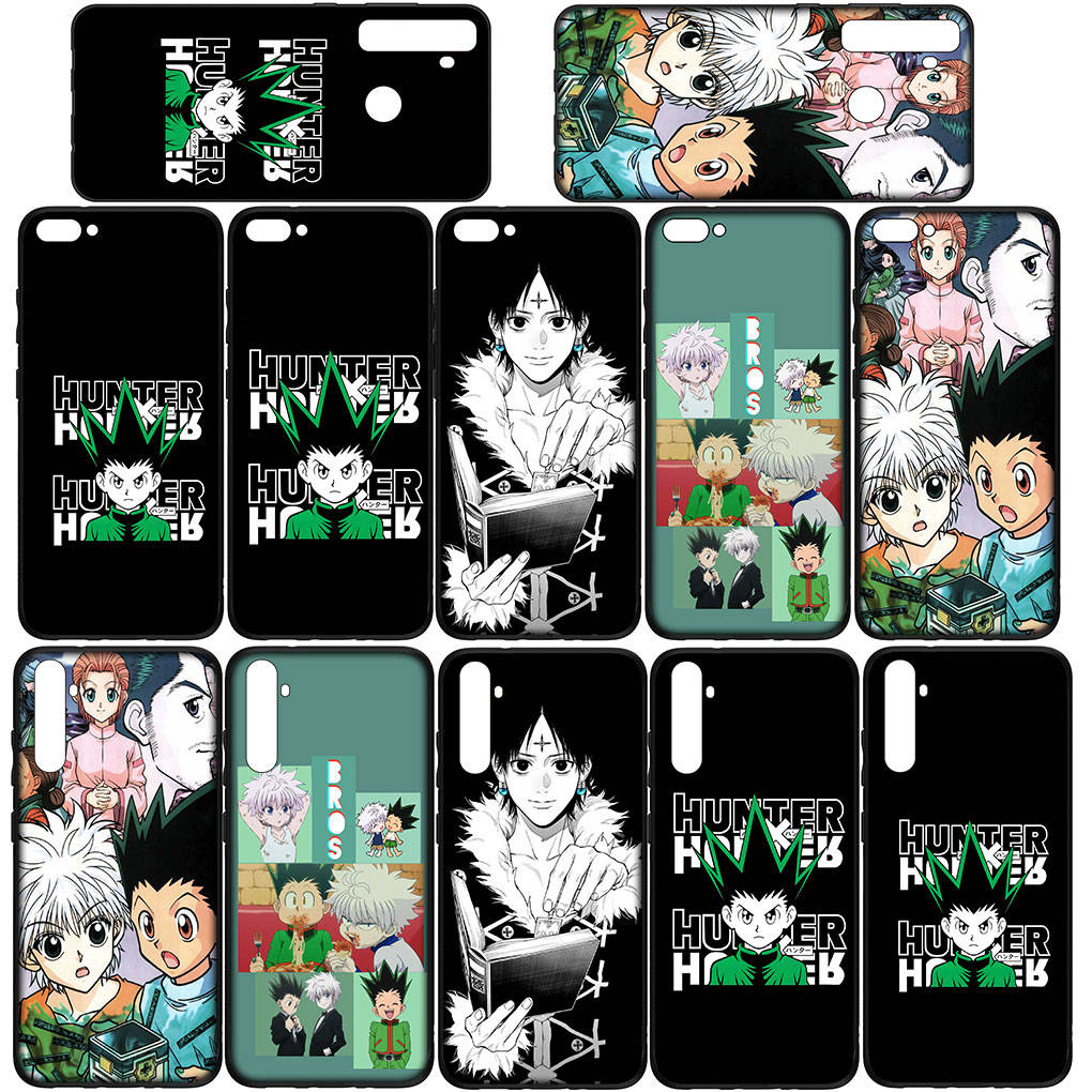 Phone Case for Samsung Galaxy S25 S24 S23 iPhone 16 15 Xiaomi Redmi Note 14 13 12 16E X 11 Pro Max OPPO Moto Huawei Killua Hunter X Hunter Gon Freecss