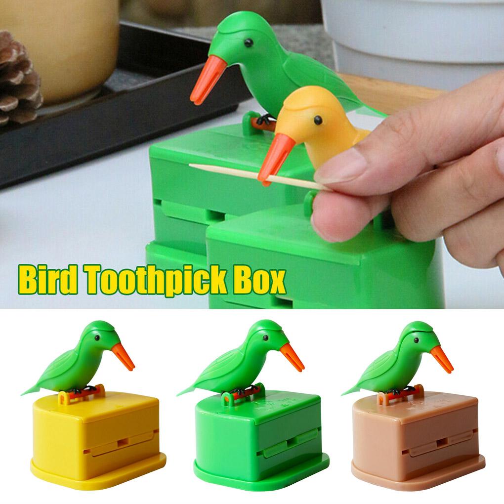 Toothpick Box Toothpick Storage Casetomatic Dispenser Bird Shape Holder