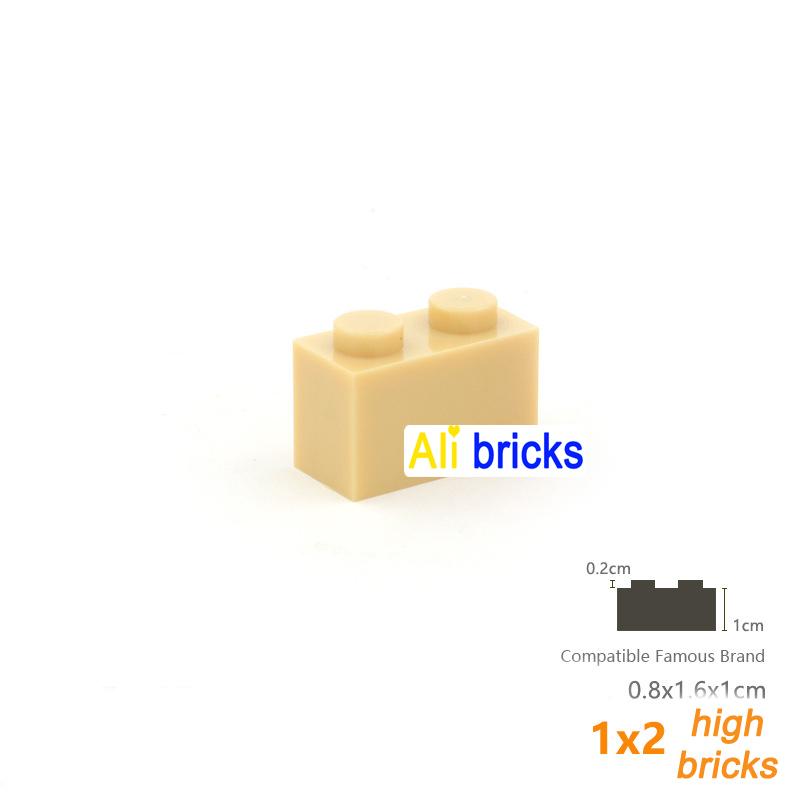 600pcs 1x2 Dots DIY Building Blocks Thick Figures Bricks Educational Creative Plastic Toys for ChildrenS Compatible With 3004