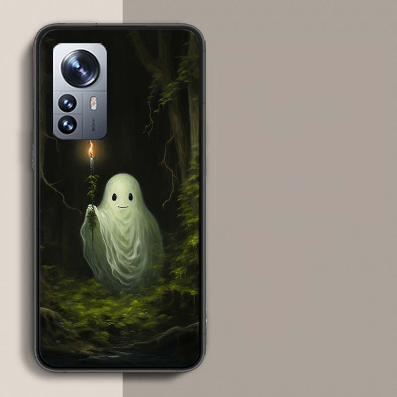 Cute Halloween Ghost Phone Case For Redmi Note 15 Pro 5G 14 13 12 Pro Plus 11 11T 11E 11S 10 Pro 10S 9 9S Cover Cell Clear with