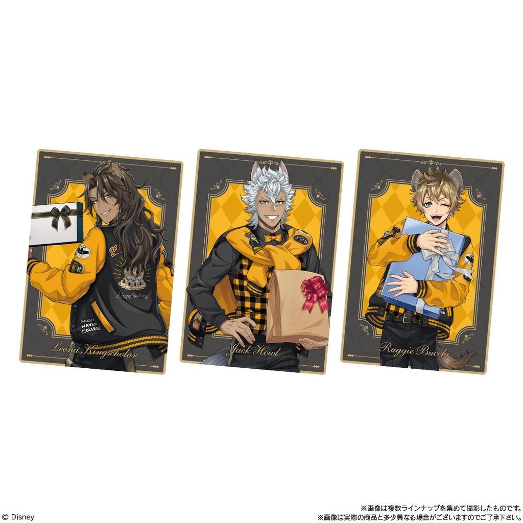 Bandai Disney Twisted Wonderland Gaufrettes Jumelles 20 Bonbon Jouet 6, pièces, Boîte,