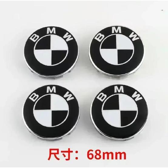 -4 Stück 56mm 68mm BMW Emblem Für BMW Felgendeckel Für BMW 3er 5er E60 E90 F10 F30 E46 E39 X5 E53 E70 E38 Z4