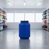 60L Blue Plastic Container Watertight Fermenting Caustic-Resistant