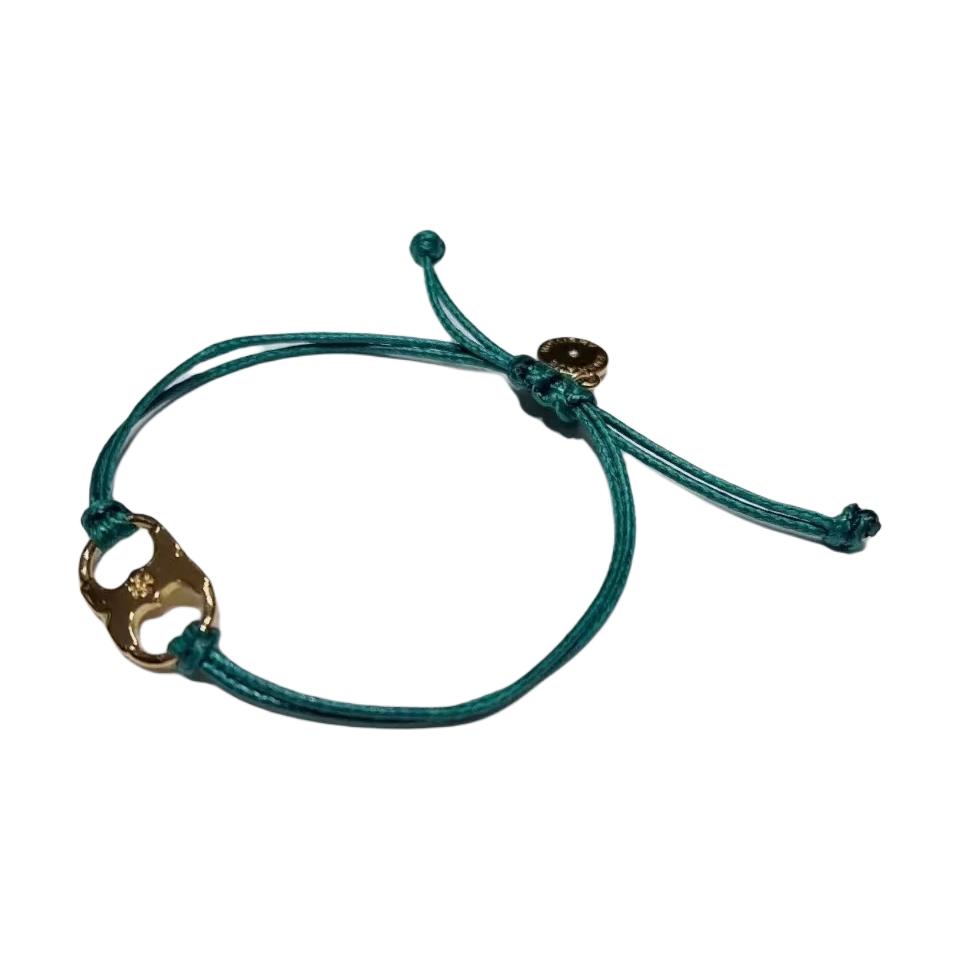 Tory Burch Classic Logo Minimalist Fashion Bracelet Women accessories Green 53484-311 Green,F