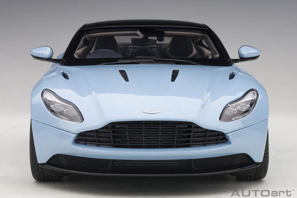 AUTOart Aston Martin DB11 Metallic Light Blue Finished Model 1/18