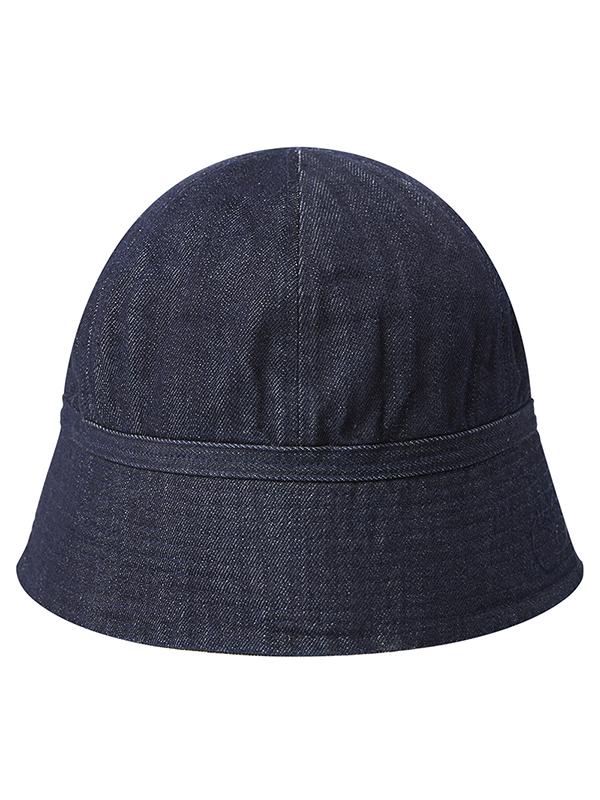 KIRSH Cherry Stitch Drop Bucket Hat [Navy]