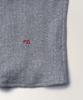 Tudument Eyelet Off-Shoulder T-Shirt_Melange Gray