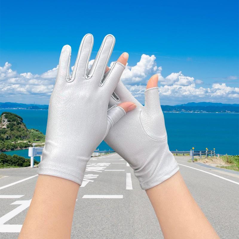 1 Para Rękawiczki do Zdobienia Paznokci Rękawiczki Ochronne UV Rękawiczki Ochronne Przed Promieniowaniem UV Protector Do Żelu UV LED Lampy Narzędzie do Zdobienia Paznokci