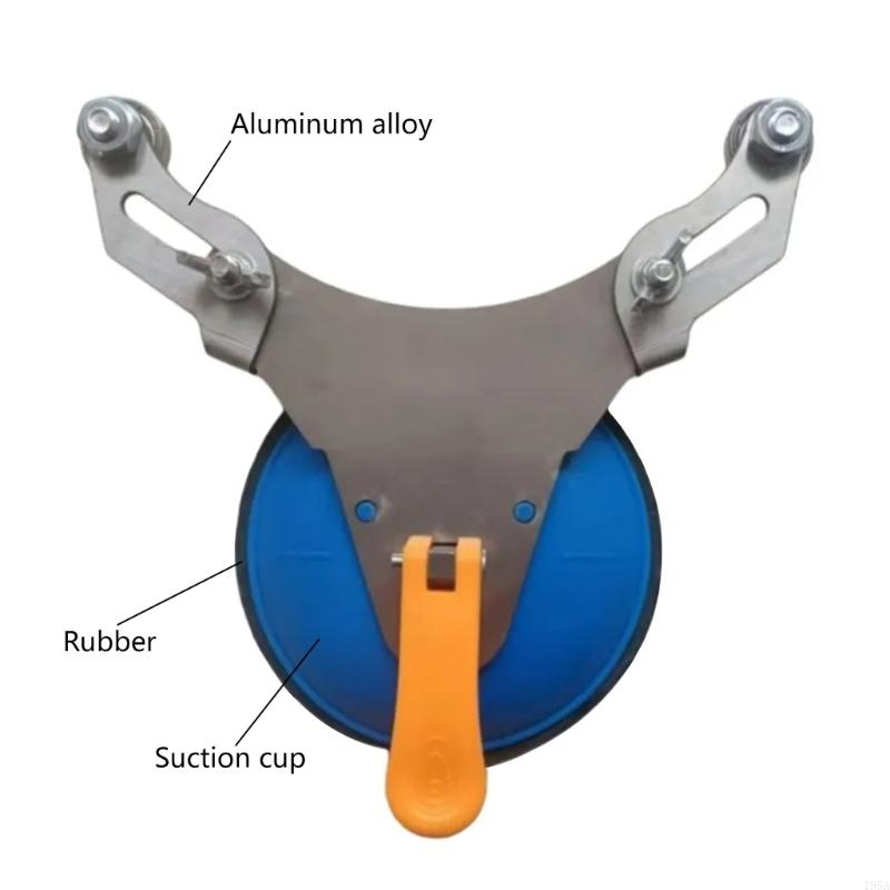 Adjustable Drill Bit Positioning Tool Suction Cup For Secure Adhesion And Precise Hole Drilling On Various Surfaces