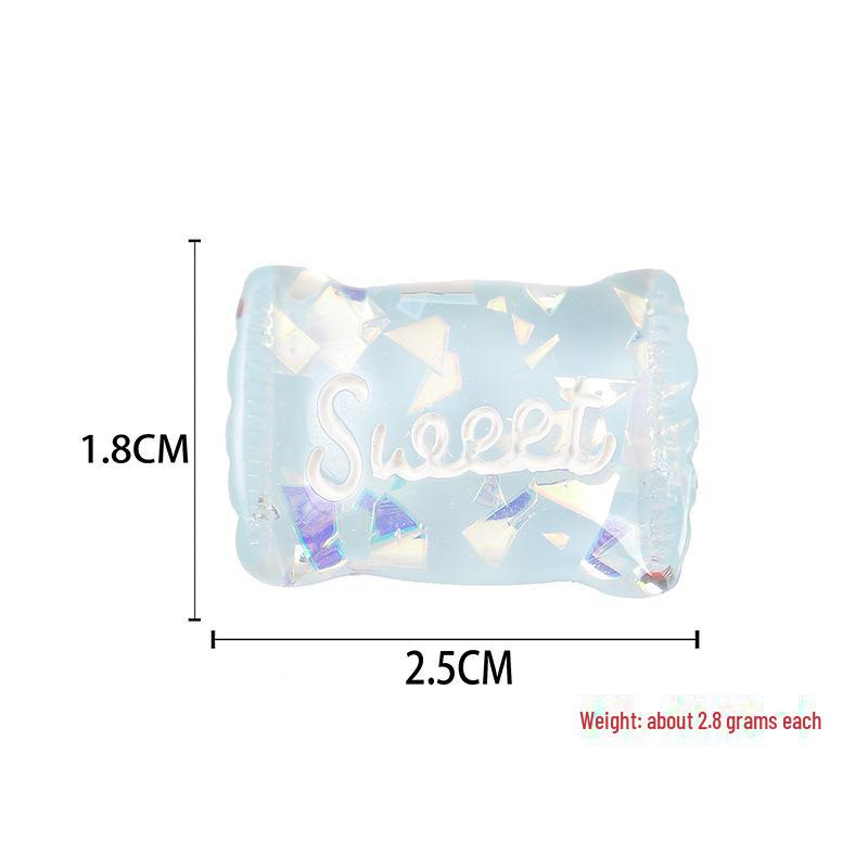 

Набор детских аксессуаров для волос своими руками: Сладкие конфеты с пайетками