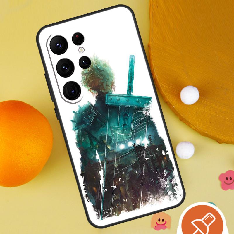 Final Fantasy Case For Samsung Galaxy S25 Ultra S24 S23 S22 S21 Ultra S9 S10 S20 Plus S24 FE Funda Cover