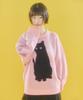 VIDEO JOCKEY Black Cat Knit Sweater [4 Colors]