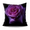 Mote Rose Putetrekk Polyester Print Putetrekk Beautiful Flower Home Decor Putetrekk