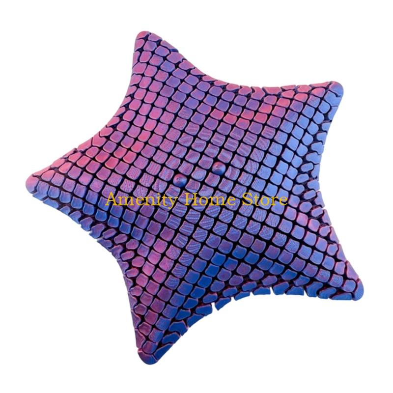 F26C 3D Printed Starfishs,Flexible Joints Articulated Starfishs Fidgety Toy Realistic Starfishs Statue Ornament Home Decors 10