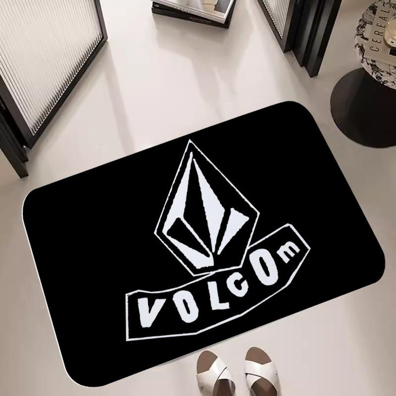 Street Art Graffiti Carpet Urban Trendy Abstract Geometric Logo Newspaper Clipping Home Decoration Rug Welcome Nonslip Floor Mat