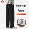 Men's American Style Casual Straight-Leg Pants