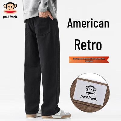 Men's American Style Casual Straight-Leg Pants