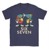 Fashion 67 Italian Brainrot 67 Six Seven TShirt Unisex Round Neck 100 Cotton T Shirt  Short Sleeve Tee Shirt Gift Idea Clothing