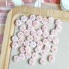 Handmade Soft Flower Carved Rose Camellia Luminous Nail Art Decorations Three-Dimensional Sweet DIY Accessories