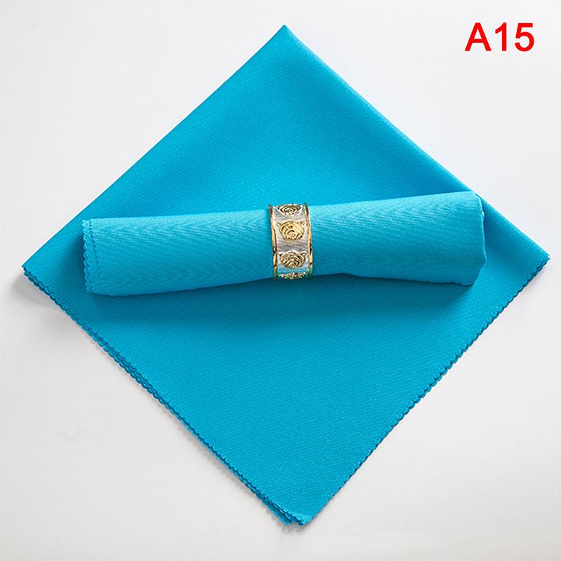 48*48Cm Restaurant Wedding Party Banquet Dinner Polyester Cloth Napkins Restaura