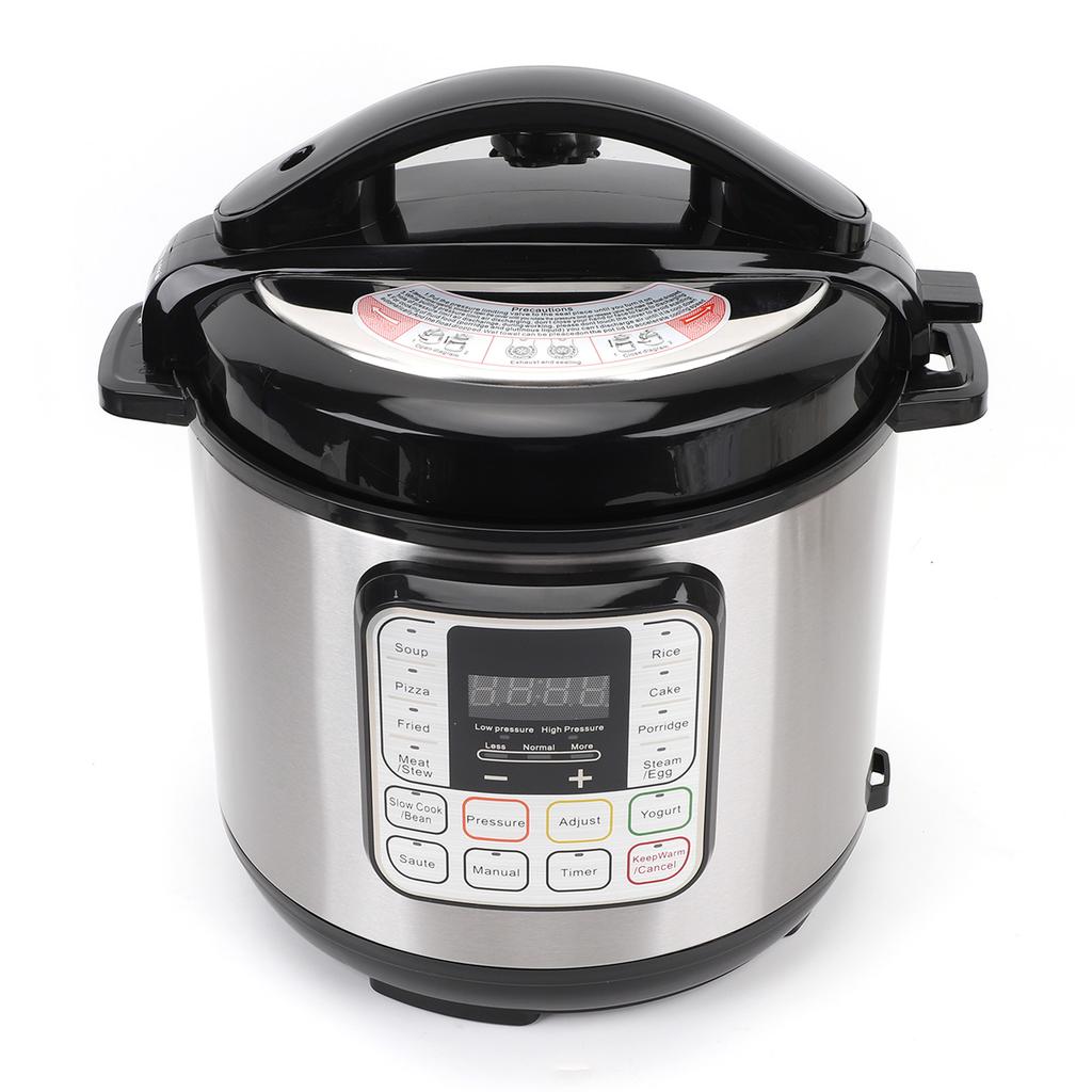 Electric Pressure Cooker 6L Multiple Prevention Dishwasher Safe 16 in 1 Multi Cooker for Slow