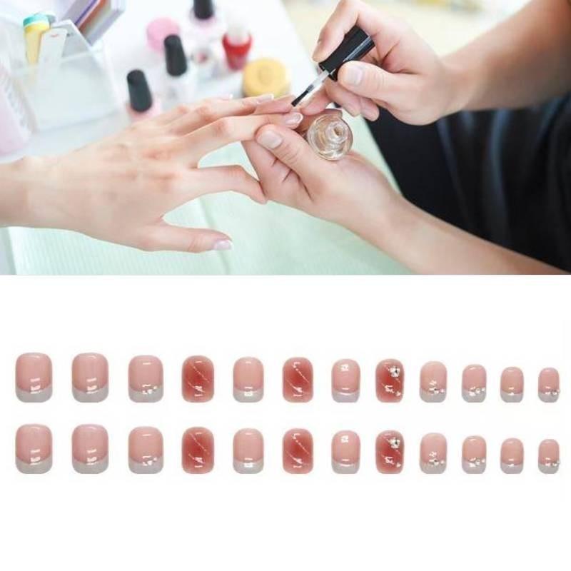 Art Nail Womens Wearable Nail Products Detachable Fashionable Wearresistant