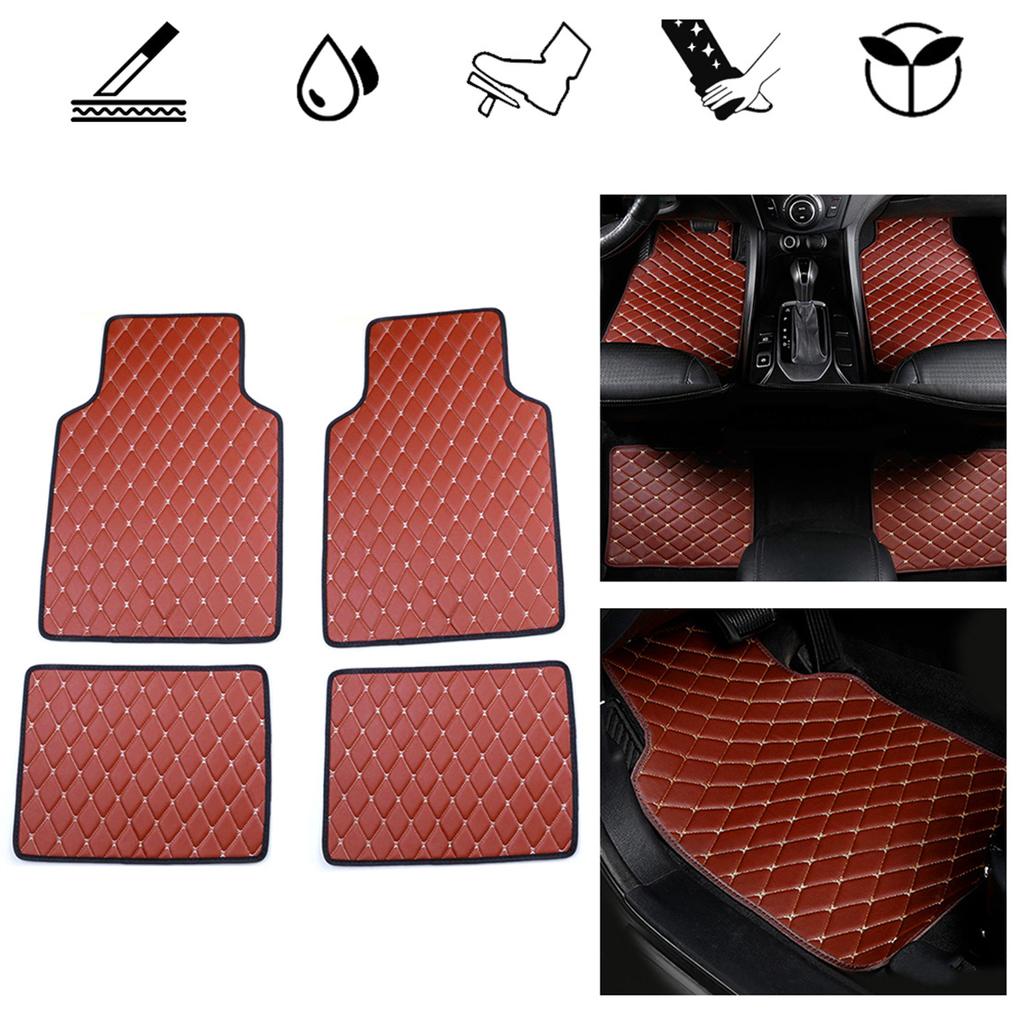 Automobile Universal Foot Pad Automobile Carpet Leather Foot Pad