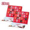1/1boxs Christmas Blind Box Advent Calendar 11 Fillable Surprise Empty Boxes DIY Family Kids Xmas Gift New Year Decor Party favo