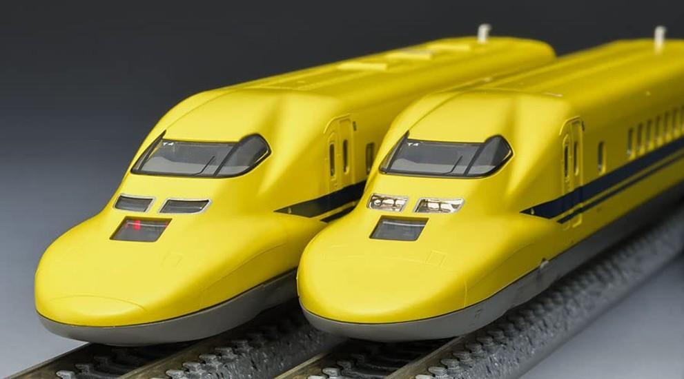 TOMIX N Gauge JR 923 Shinkansen Electric Track Comprehensive Test Car Doctor Yellow Basic Set 98480 Railway Model Train