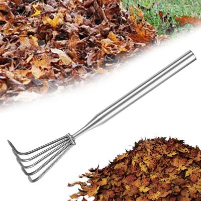 Kralle Rechen Handlich Tragbar Fester Griff Vielseitig Bodenfräse Gartengerät zum Pflanzen Graben