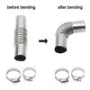 24mm Exhaust Pipe Tube Elbow Connector For Eberspacher For Webasto Diesel Boat Heater Exhaust Pipe Tube Elbow Connector Parts