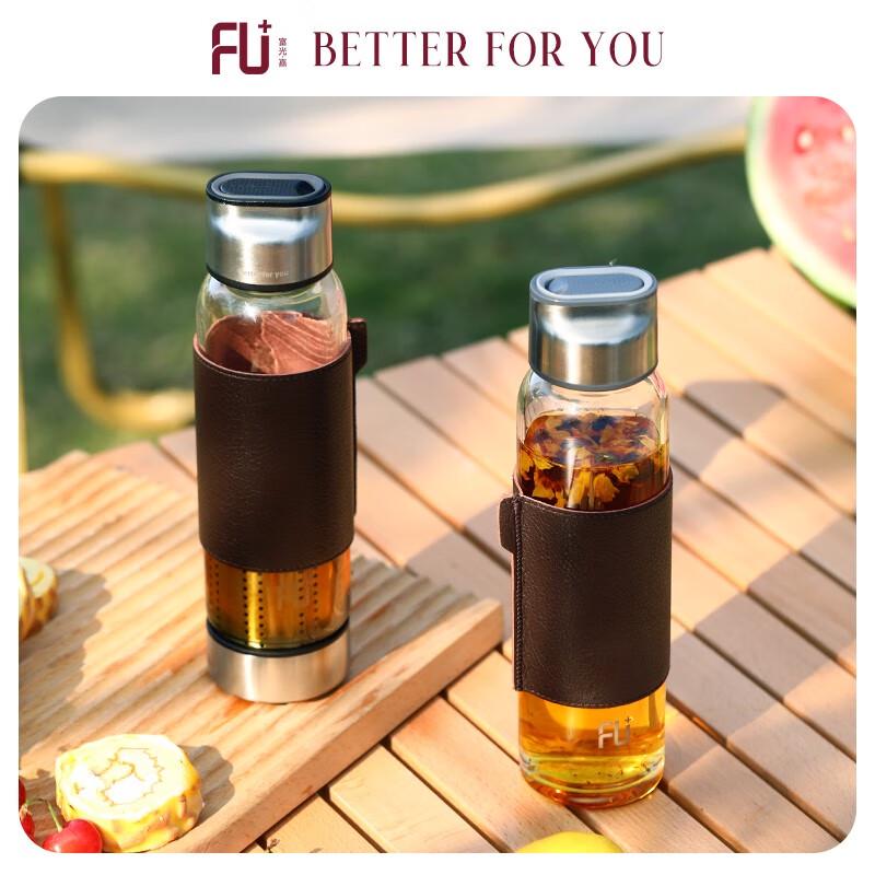 FUGUANG FU+ Classic Glass Sports Bottle