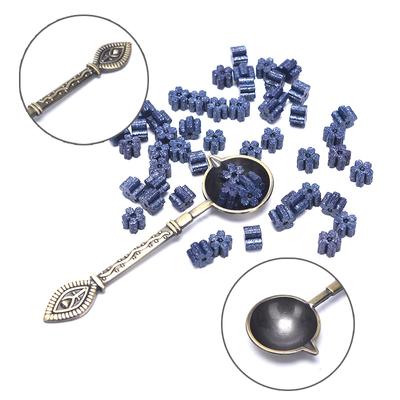 Anti-Hot Sealing Wax Spoon Vintage Metal Handle Wax Spoon Diy Ancient Seal Retro
