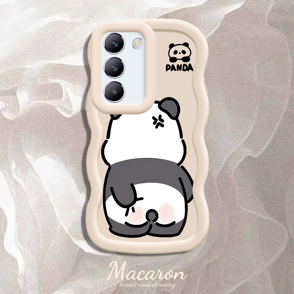 Malt mønster Big Wave Edge mykt silikonmateriale Macaron telefonveske Støtsikkert beskyttende gummideksel for OnePlus Vivo Motorola Moto