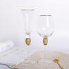 Set di Bicchieri di Cristallo Borosilicato con Strass Phnom Penh: Bicchieri da Cocktail e Champagne, Calici da Vino Rosso