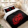 New Jersey Devils Bedding Set, 1 Duvet Cover & 2 Pillowcases Soft Comfortable Bedroom Home Textile Decor
