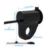 Waterproof Mobile Phone Charging Voltage Meter 12V/2A QC 2.0/3.0 USB Charger Socket for Car Boat Motorcycle Dual USB Power Outlet with LED Digital