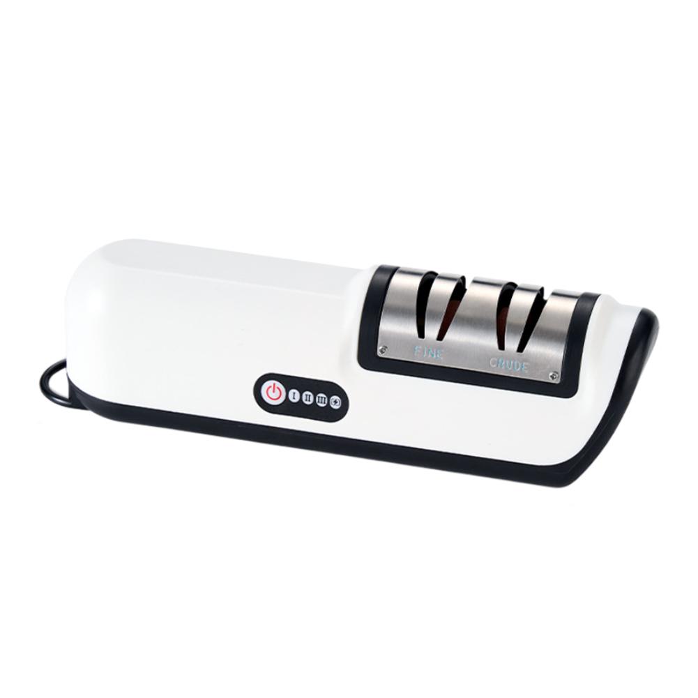 Wireless Electric Blade Sharpener Rechargeable With A USB Cable Electric Blade Sharpener Automatic Sharpening Kitchen Tools