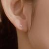 925 Silver Basic Silver Ball Earrings