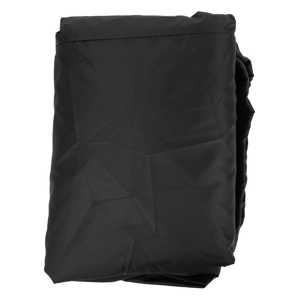 210D Oxford Cloth Heater Cover Dust Proof Cover Black Outdoor Heater Cover  Standup Heater